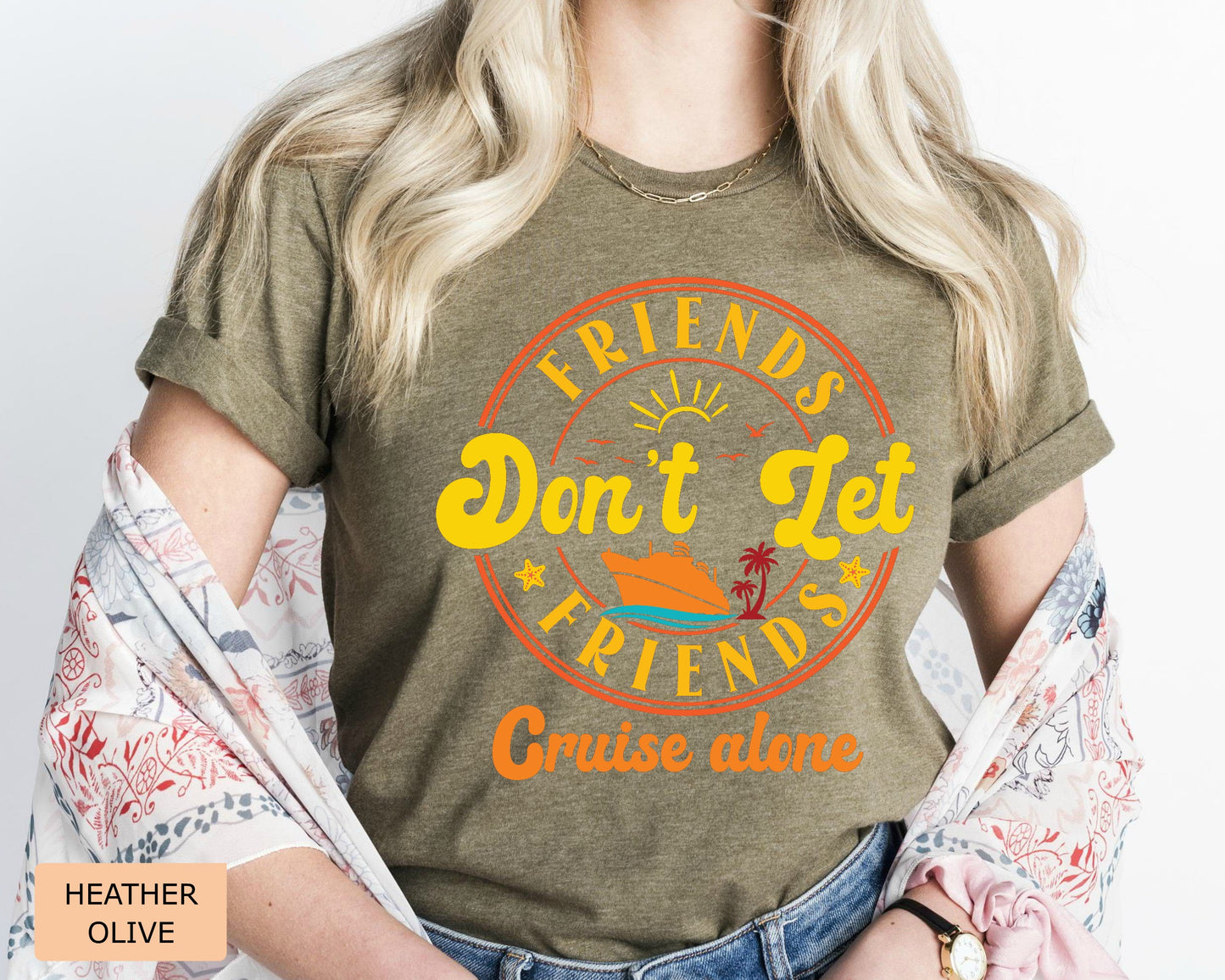 Funny Cruise Trip Shirt: Friends Vacation Tee
