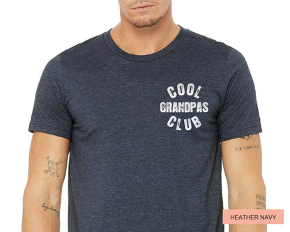 Cool Grandpas Club Shirt - Comfort Colors Best Grandpa T-Shirt - Grandfather Birthday Gift - Fathers Day Gift from Grandkids
