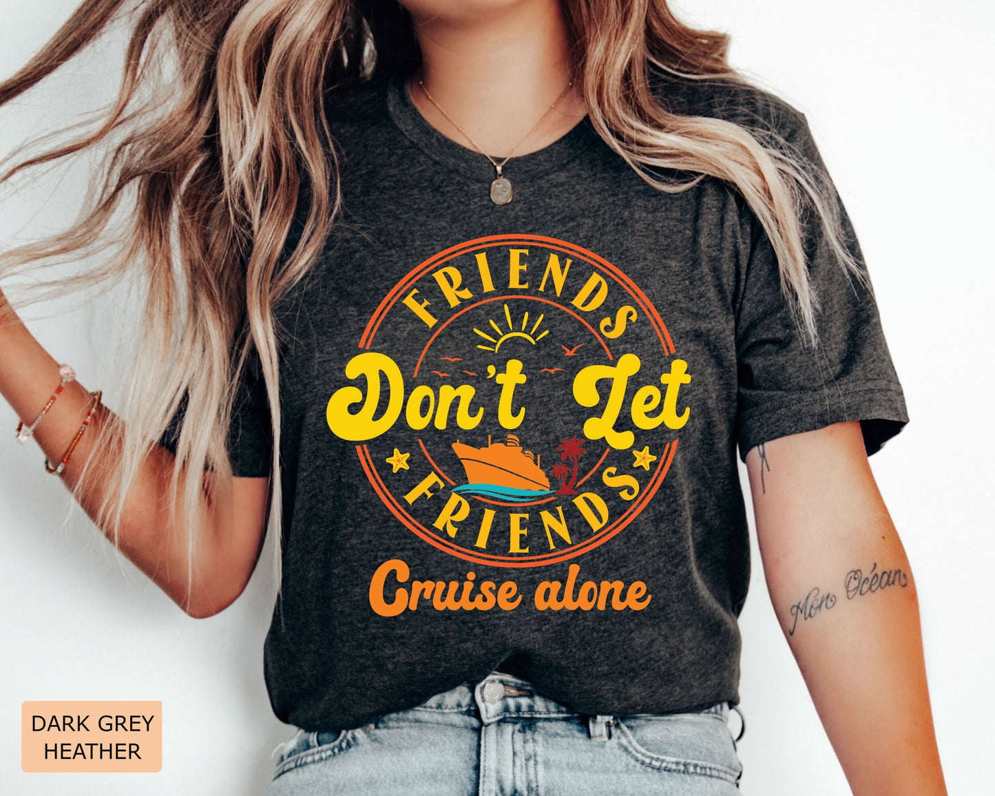 Funny Cruise Trip Shirt: Friends Vacation Tee