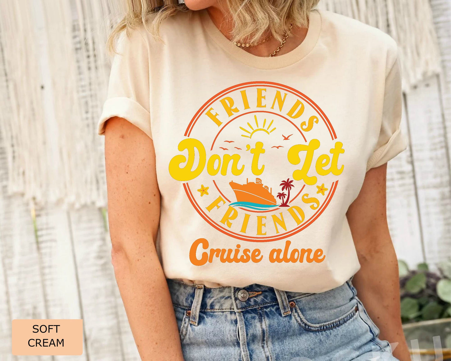 Funny Cruise Trip Shirt: Friends Vacation Tee
