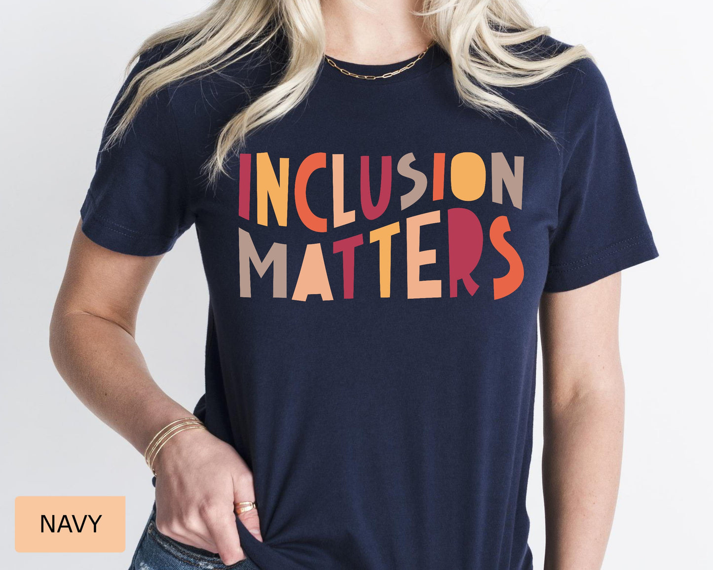 Inclusion Matters T-Shirt: Inclusive Teacher, Special Education