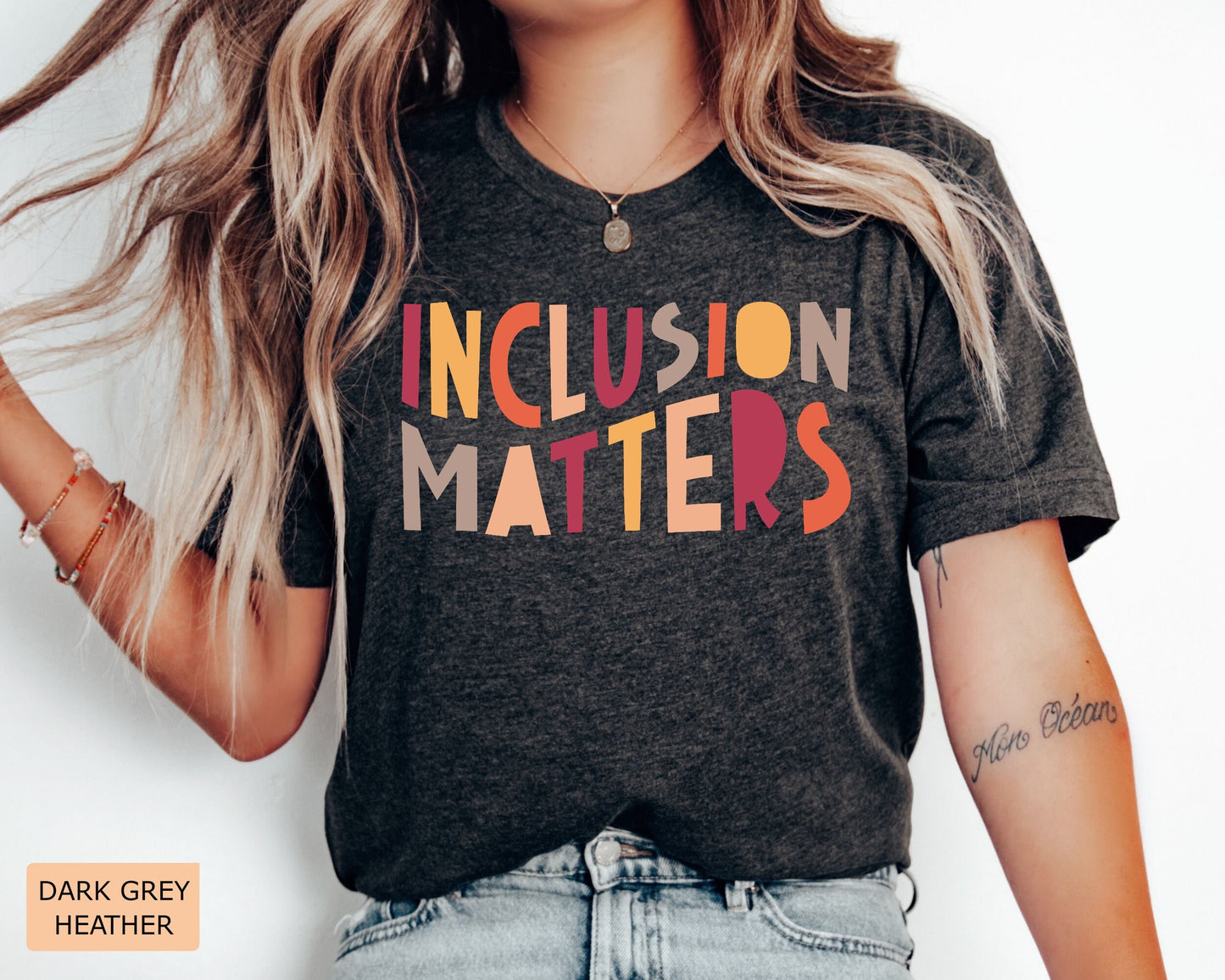 Inclusion Matters T-Shirt: Inclusive Teacher, Special Education