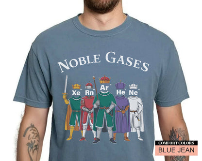 Funny Noble Gases T-Shirt: Science Teacher Periodic Elements