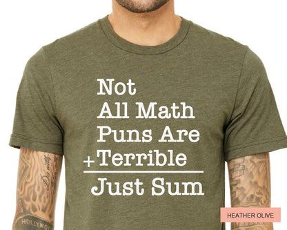 Funny Math Pun T-Shirt: Geeky Teacher Student Gift