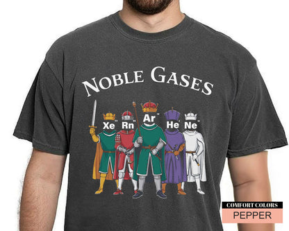 Funny Noble Gases T-Shirt: Science Teacher Periodic Elements