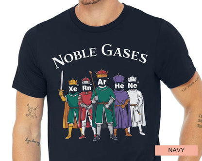 Funny Noble Gases T-Shirt: Science Teacher Periodic Elements