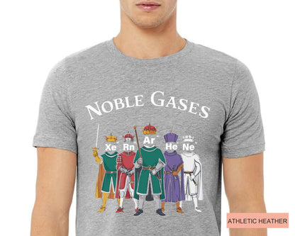 Funny Noble Gases T-Shirt: Science Teacher Periodic Elements