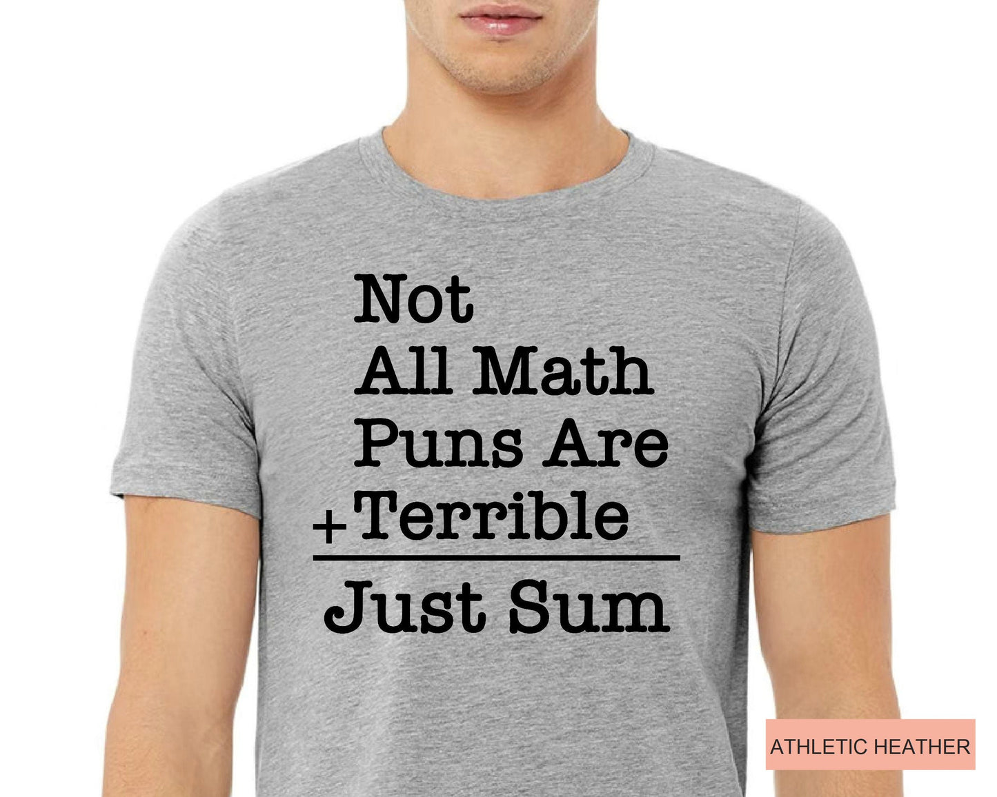Funny Math Pun T-Shirt: Geeky Teacher Student Gift
