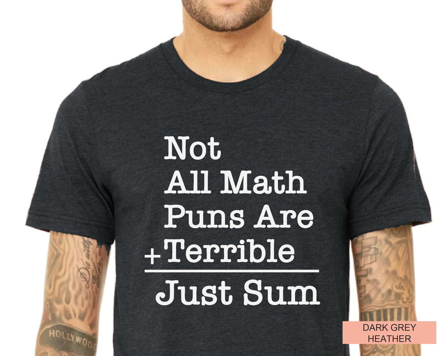 Funny Math Pun T-Shirt: Geeky Teacher Student Gift