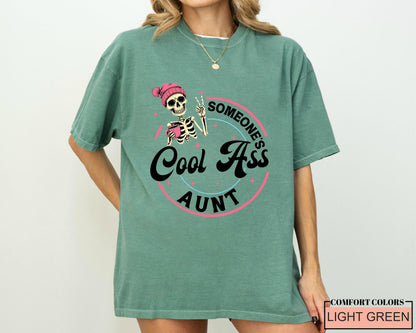 Someone's Cool Ass Aunt Shirt, New Aunt Gift, Auntie Shirt Gift from Nephew, Pregnancy Announcement Gift
