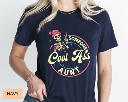 Someone's Cool Ass Aunt Shirt, New Aunt Gift, Auntie Shirt Gift from Nephew, Pregnancy Announcement Gift