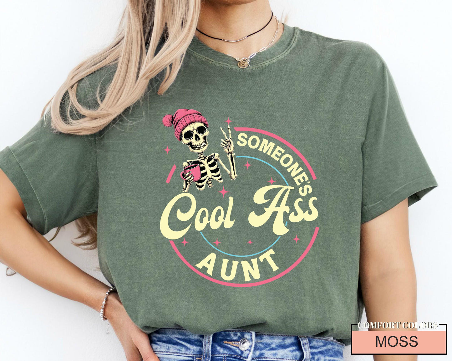 Someone's Cool Ass Aunt Shirt, New Aunt Gift, Auntie Shirt Gift from Nephew, Pregnancy Announcement Gift