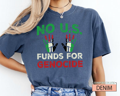 Free Palestine Shirt: Profits Donated Gaza, Comfort Colors Tee