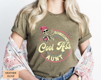 Someone's Cool Ass Aunt Shirt, New Aunt Gift, Auntie Shirt Gift from Nephew, Pregnancy Announcement Gift