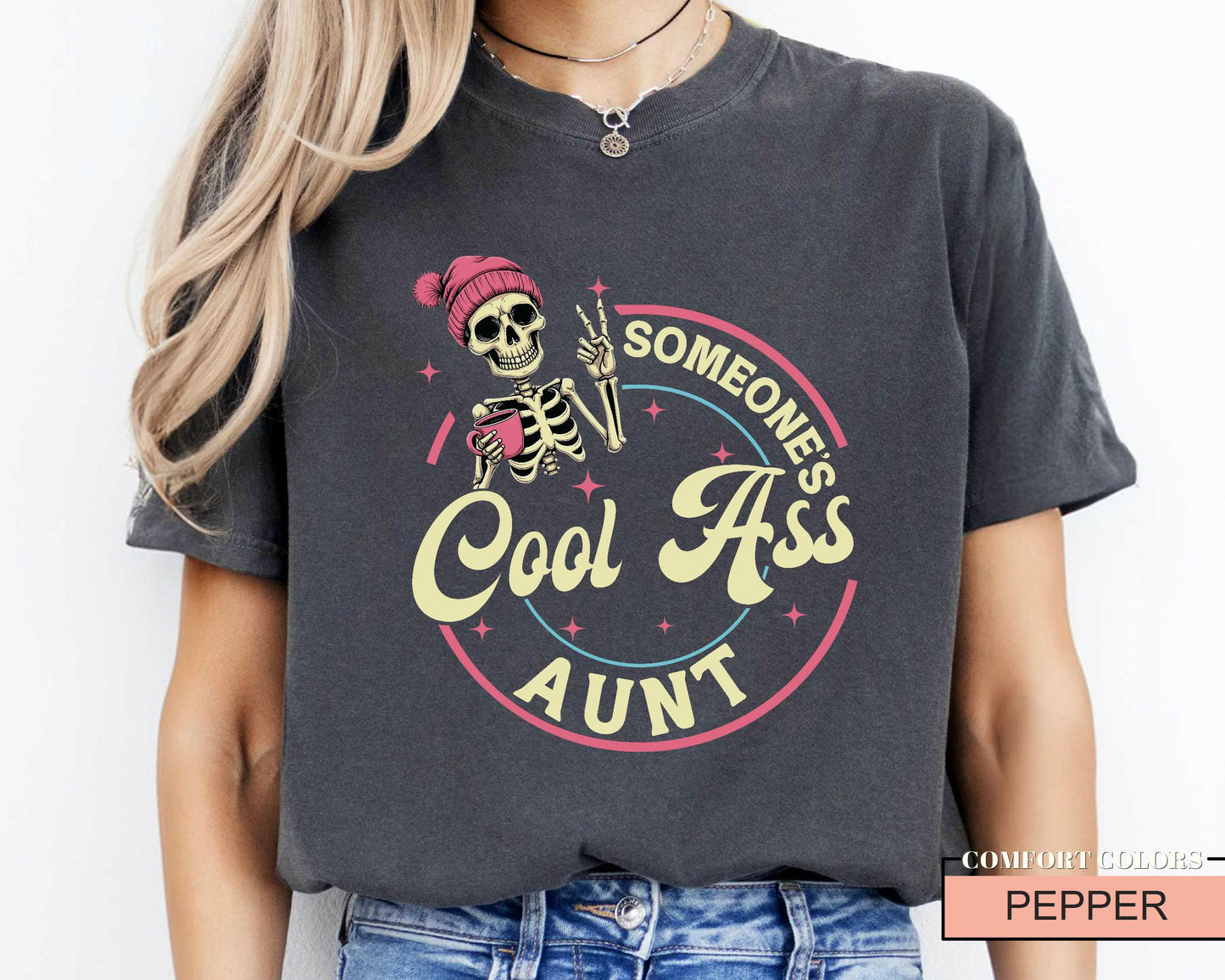 Someone's Cool Ass Aunt Shirt, New Aunt Gift, Auntie Shirt Gift from Nephew, Pregnancy Announcement Gift