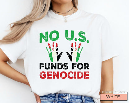 Free Palestine Shirt: Profits Donated Gaza, Comfort Colors Tee