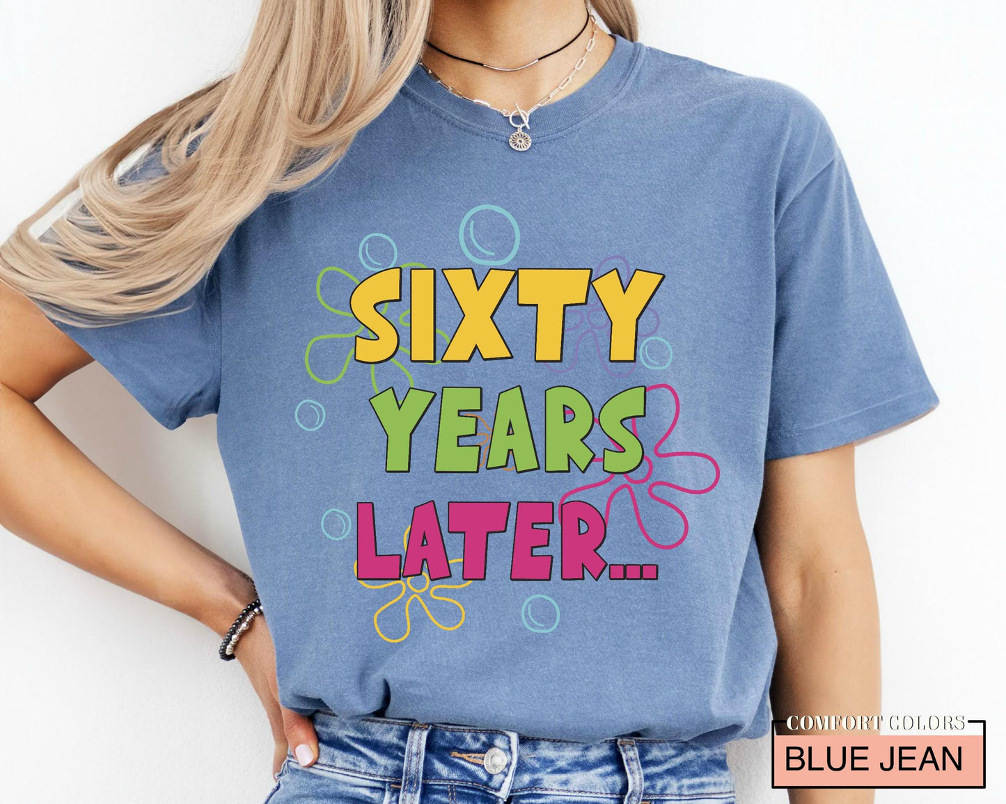 Funny 60th Birthday Shirt: Colorful Retro 1965 Nostalgia