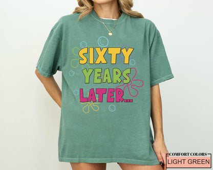 Funny 60th Birthday Shirt: Colorful Retro 1965 Nostalgia