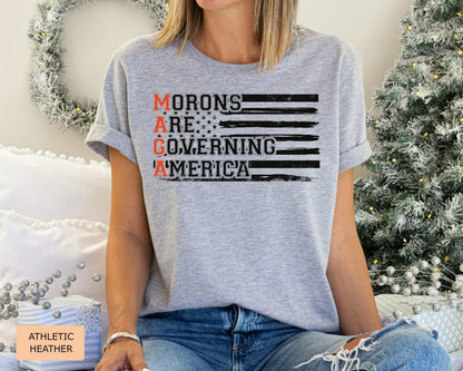 Anti MAGA Comfort Colors T-Shirt: Political Statement Tee