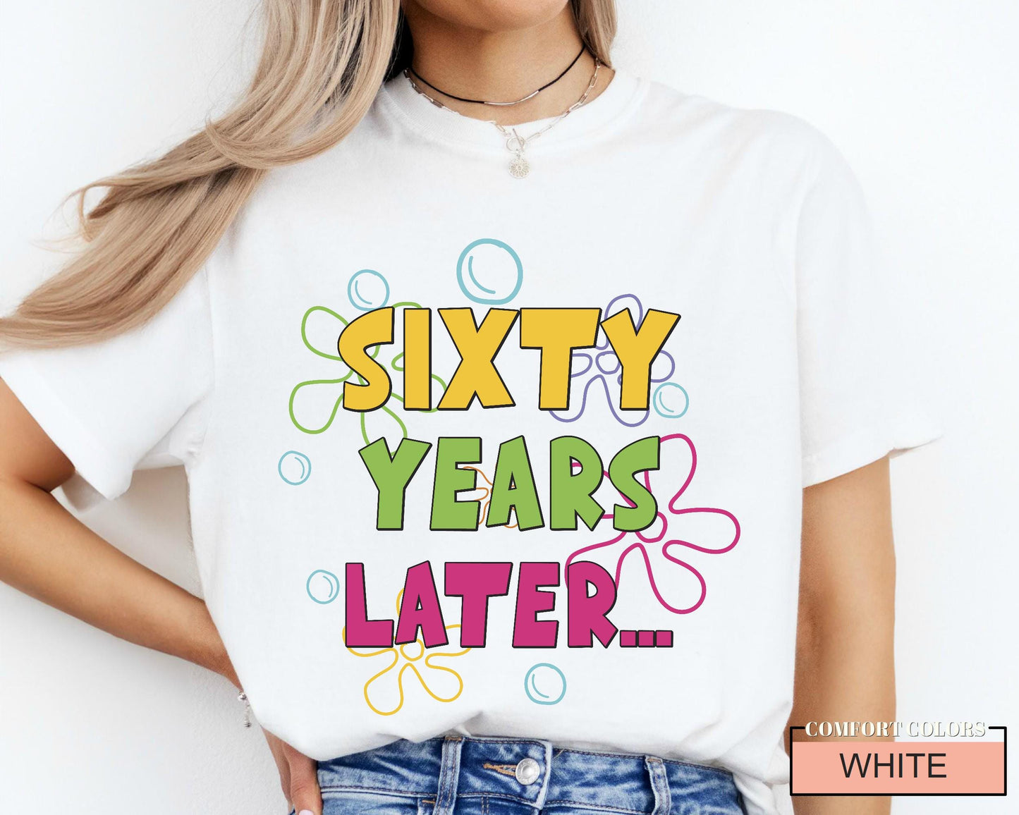 Funny 60th Birthday Shirt: Colorful Retro 1965 Nostalgia
