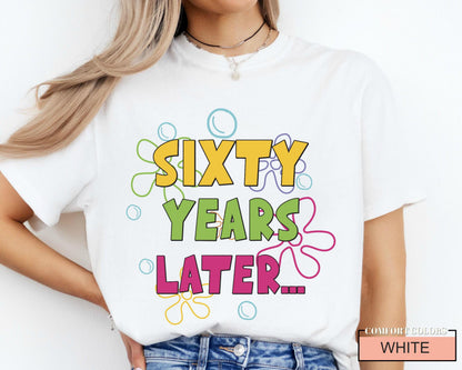 Funny 60th Birthday Shirt: Colorful Retro 1965 Nostalgia