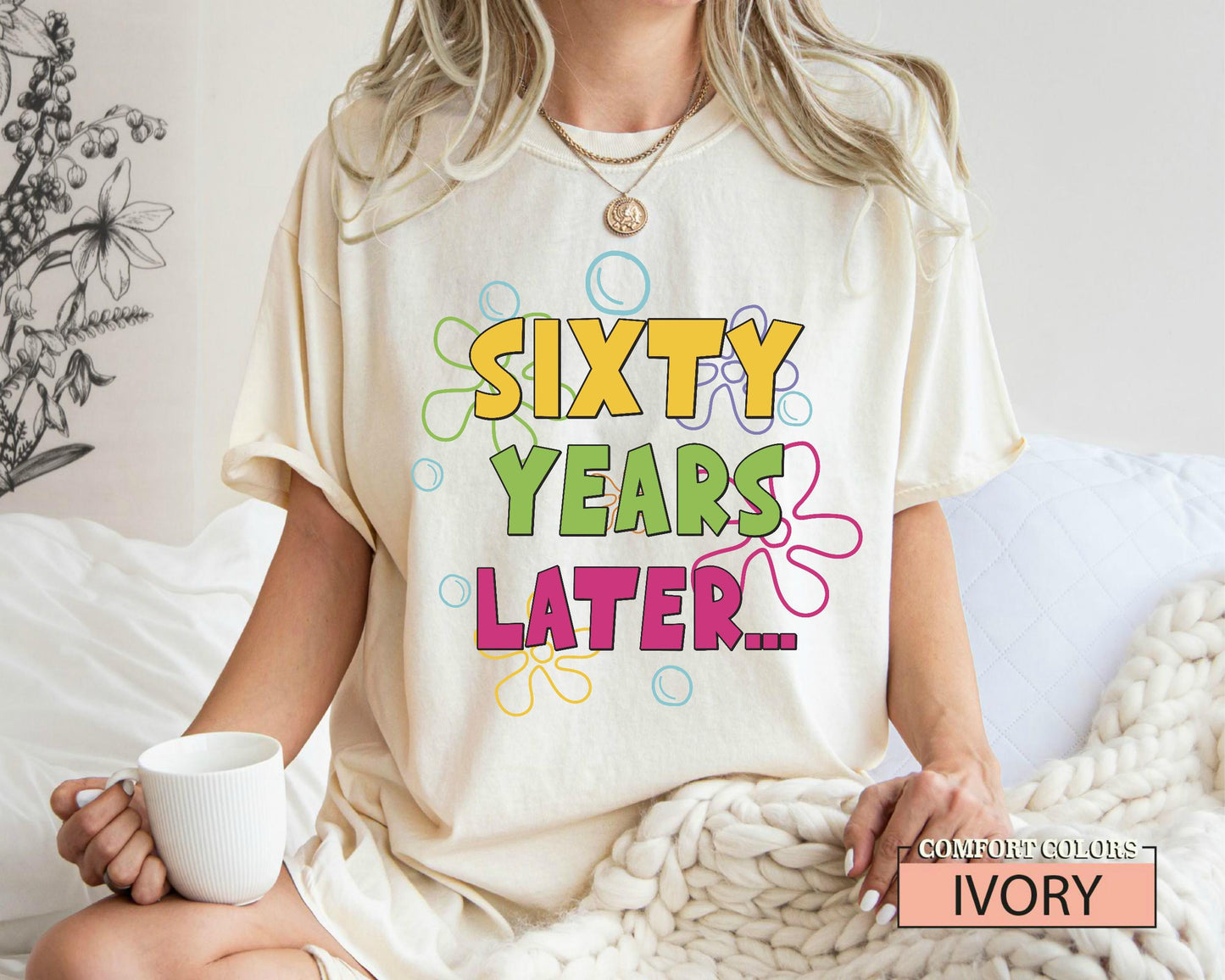 Funny 60th Birthday Shirt: Colorful Retro 1965 Nostalgia