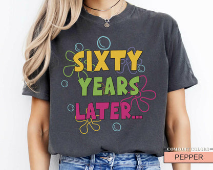 Funny 60th Birthday Shirt: Colorful Retro 1965 Nostalgia
