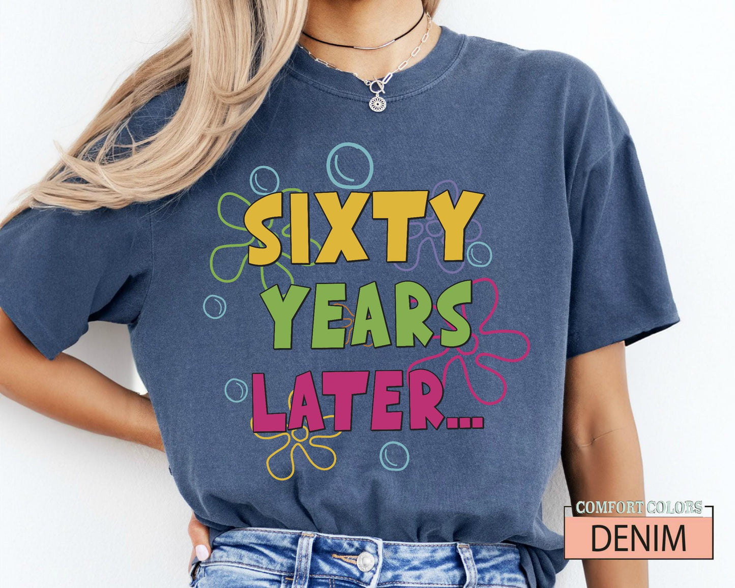 Funny 60th Birthday Shirt: Colorful Retro 1965 Nostalgia