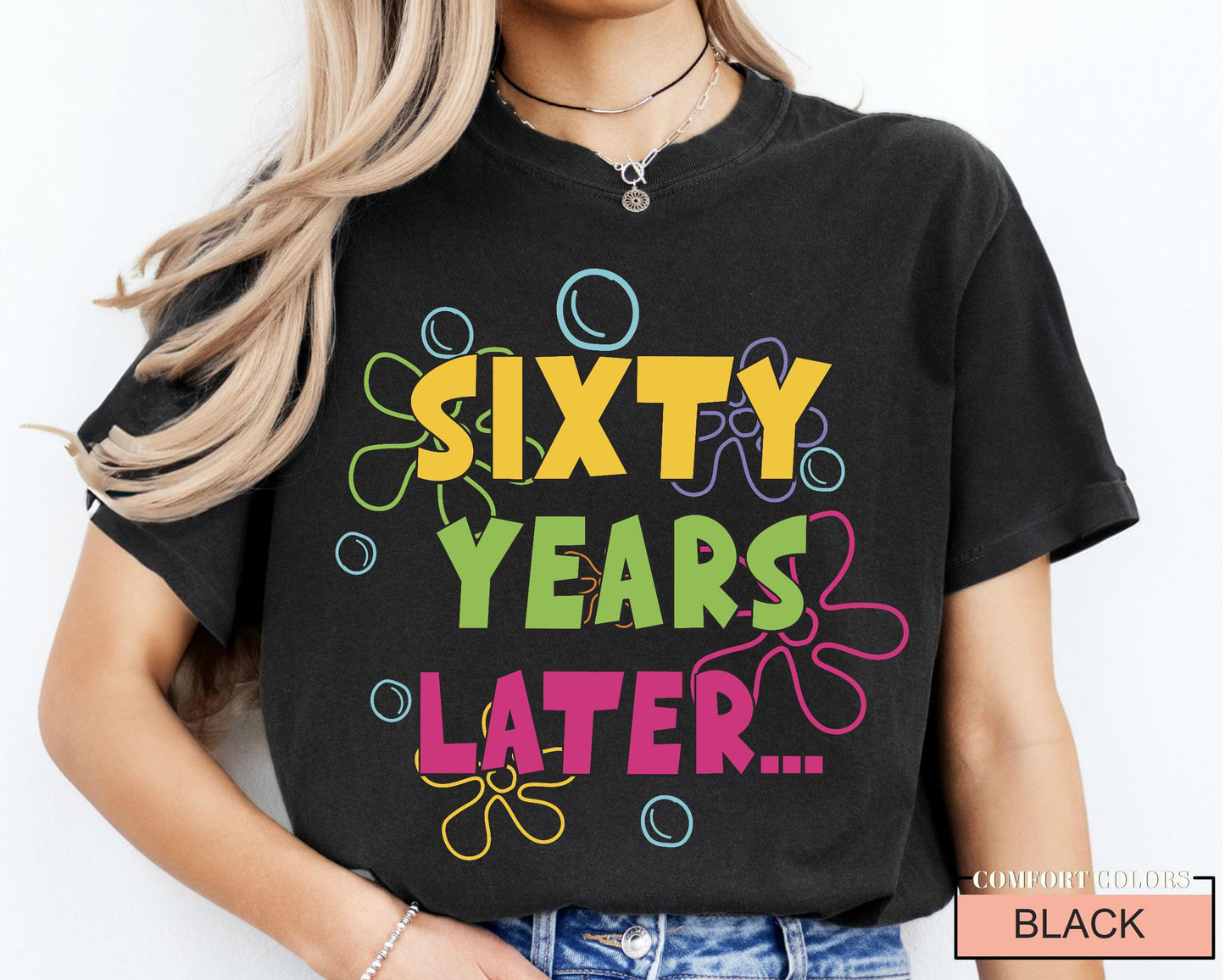Funny 60th Birthday Shirt: Colorful Retro 1965 Nostalgia
