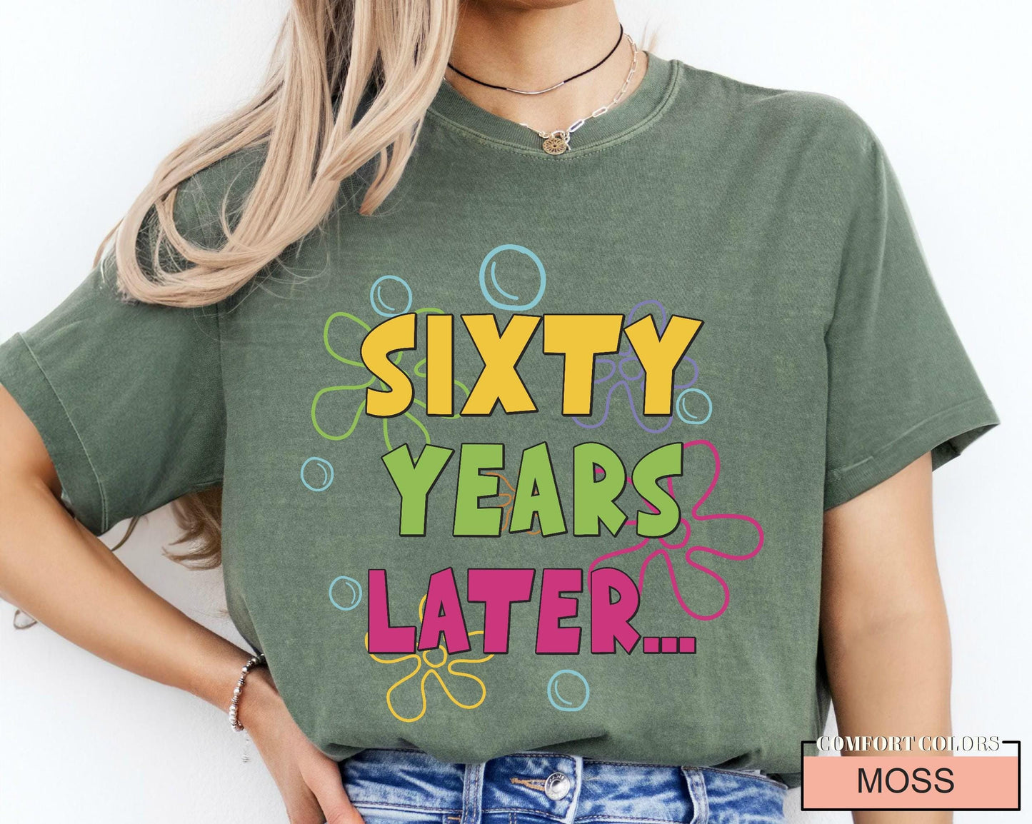 Funny 60th Birthday Shirt: Colorful Retro 1965 Nostalgia