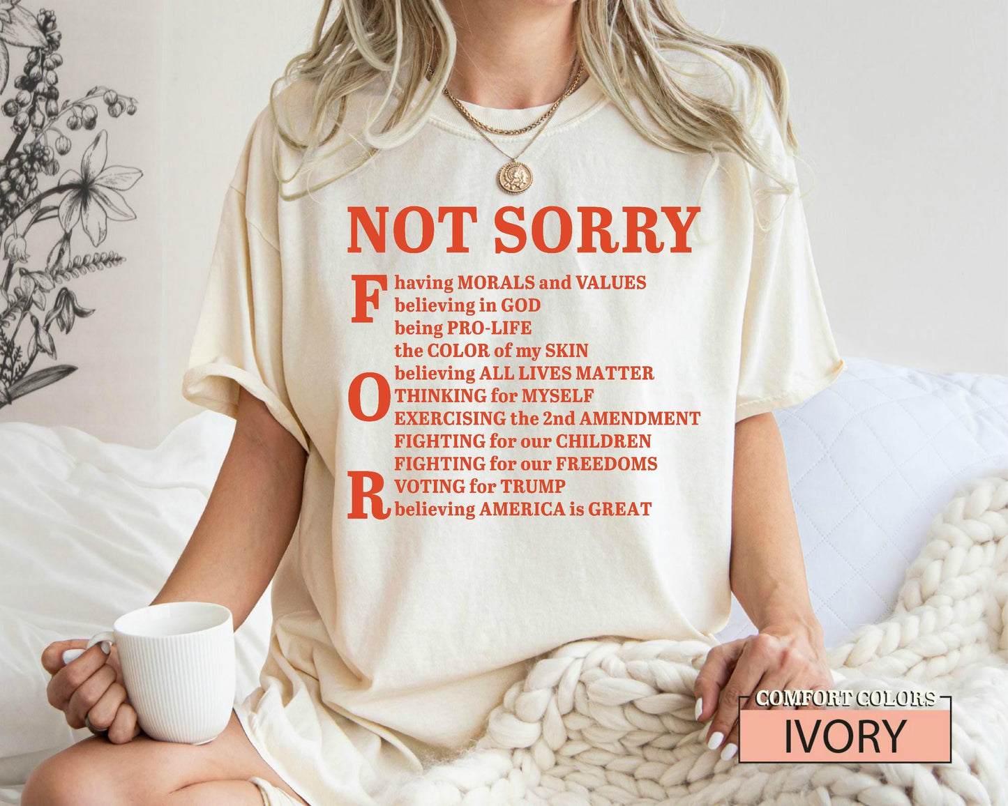 Not Sorry 2nd Amendment Shirt - Conservative Political Tee
