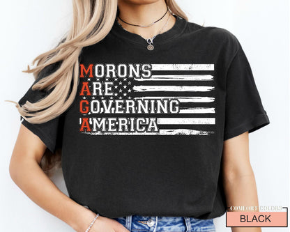 Anti MAGA Comfort Colors T-Shirt: Political Statement Tee