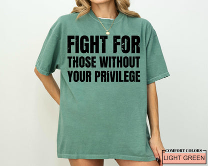 Racial Equality T-Shirt: Social Justice Activist Outfit