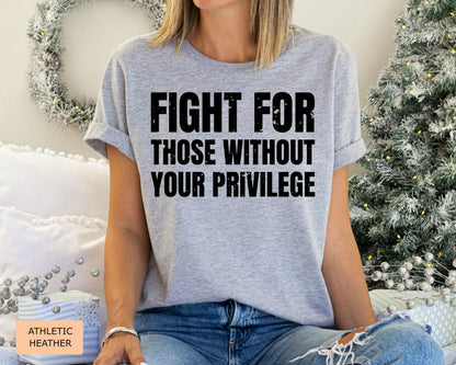 Racial Equality T-Shirt: Social Justice Activist Outfit