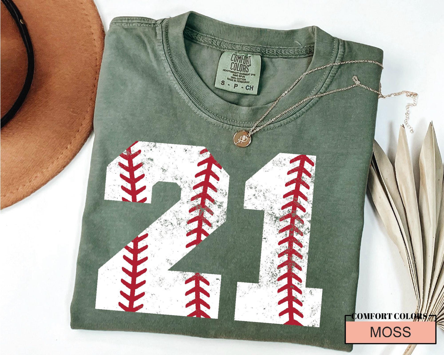 Custom Baseball Number T-Shirt: Baseball Mom Graphic Tee
