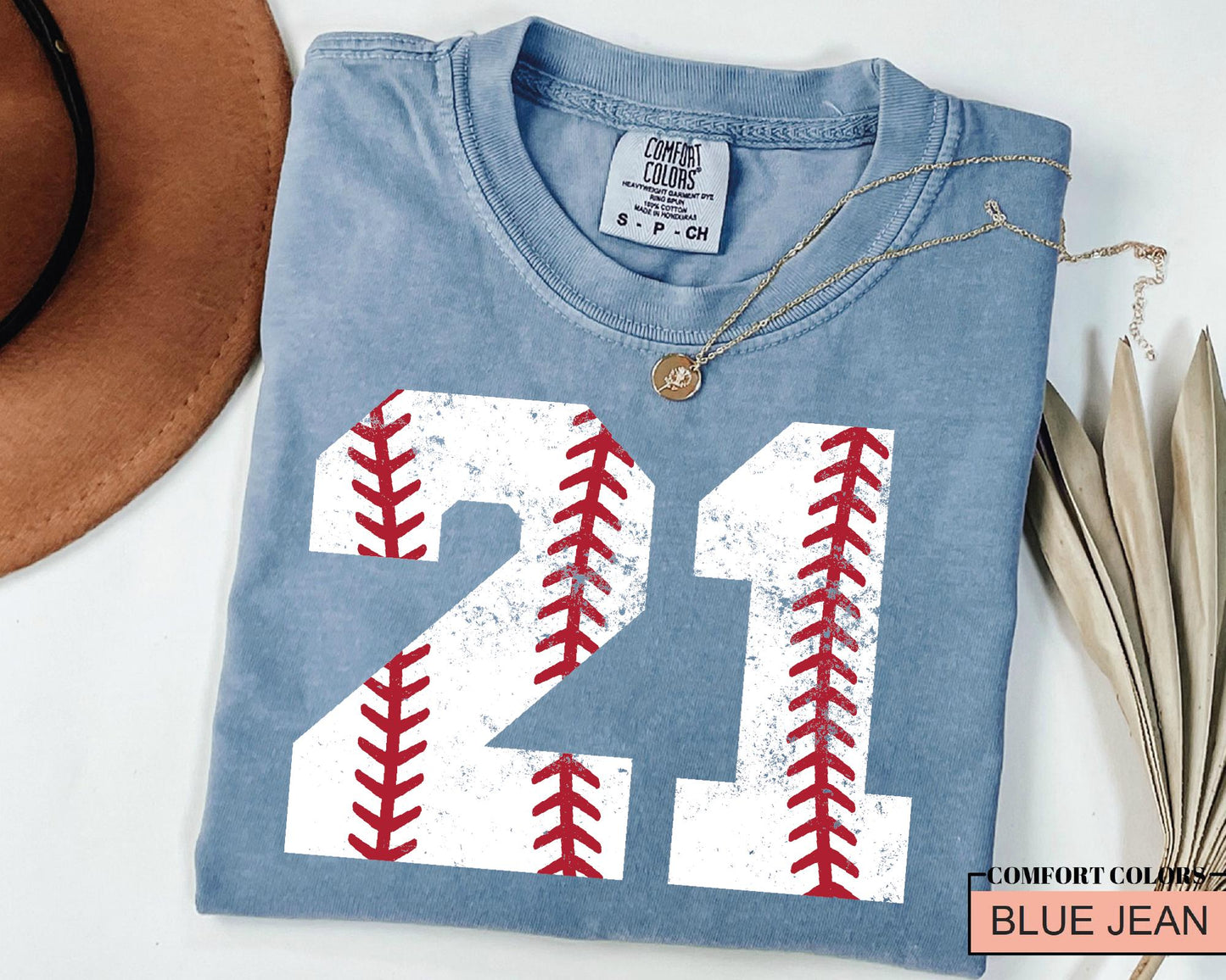 Custom Baseball Number T-Shirt: Baseball Mom Graphic Tee