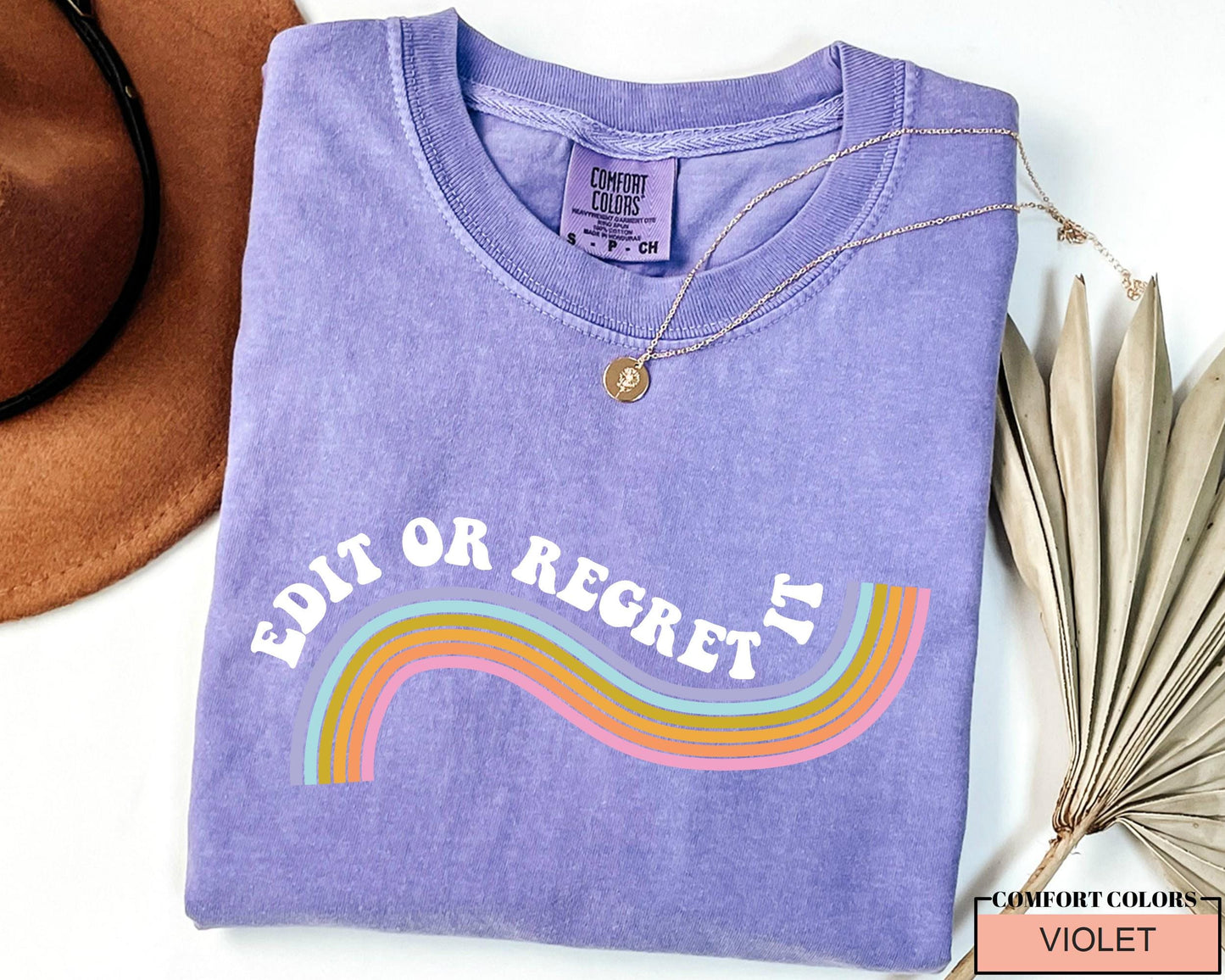 Funny Editor Shirt, Edit Or Regret It, English Teacher Gift