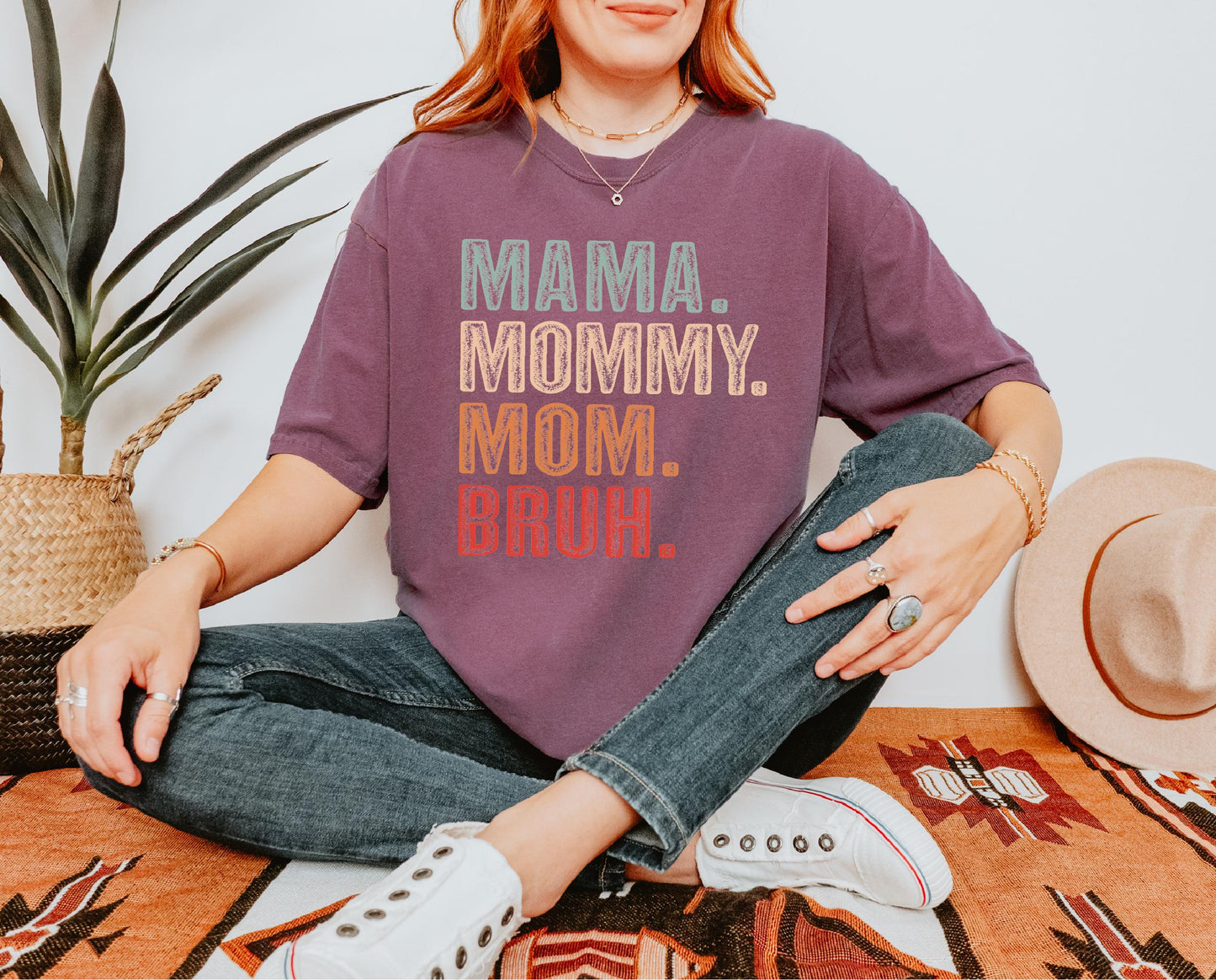 Funny Mama Mommy Mom Bruh Shirt - Mother's Day Gift