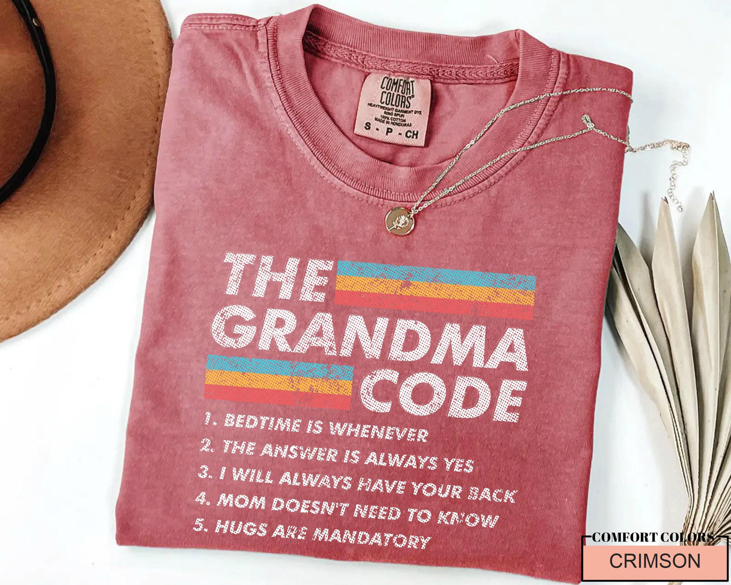 Funny Grandma Code T-Shirt: Sarcastic Grandma Gift