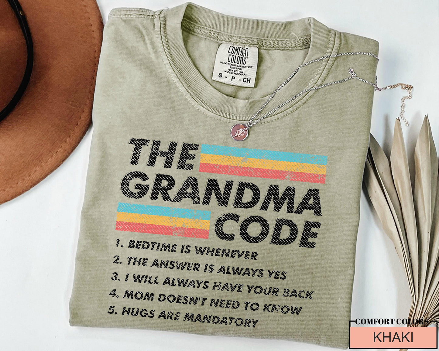 Funny Grandma Code T-Shirt: Sarcastic Grandma Gift