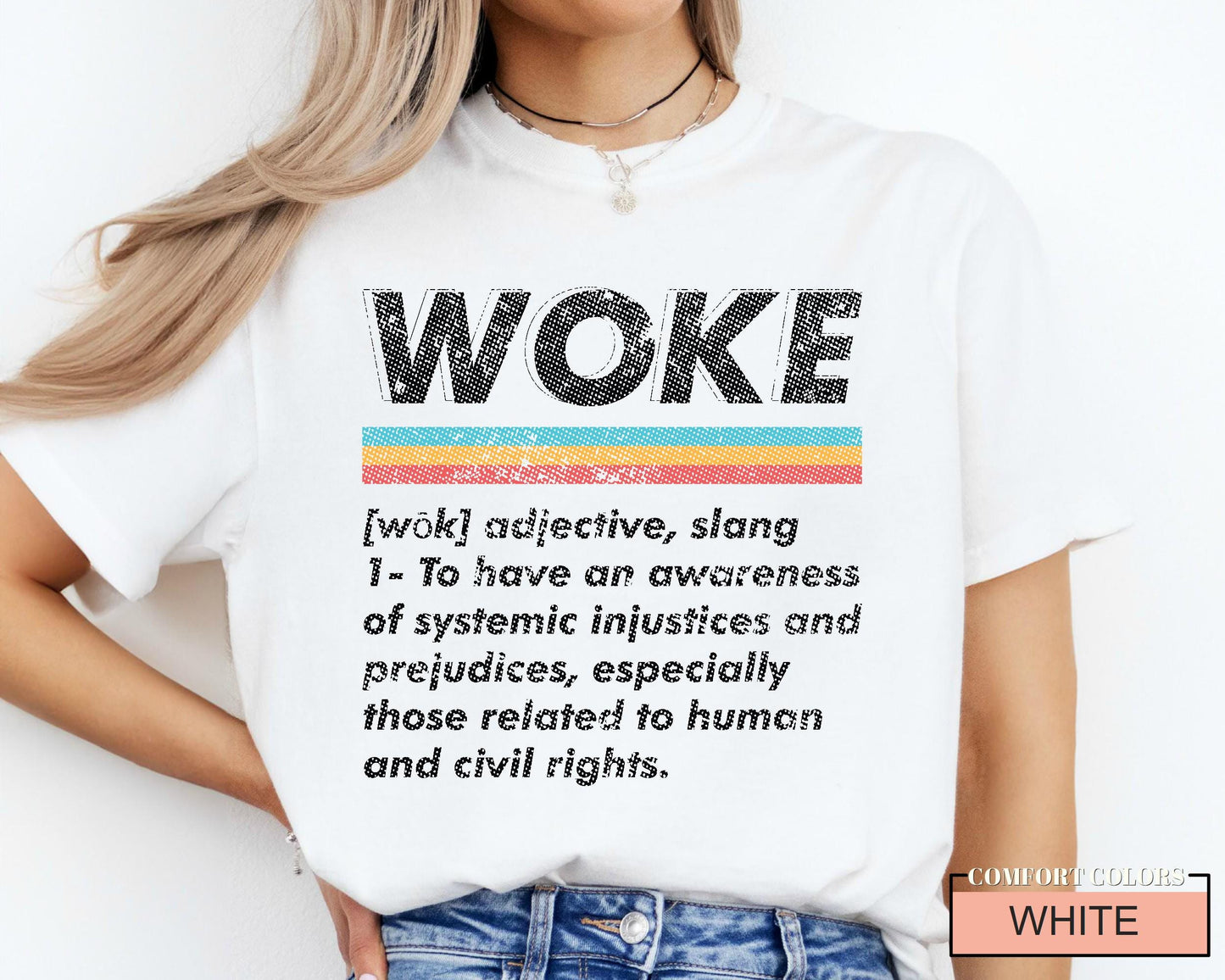 Woke Definition Shirt: Social Justice Awareness Tee