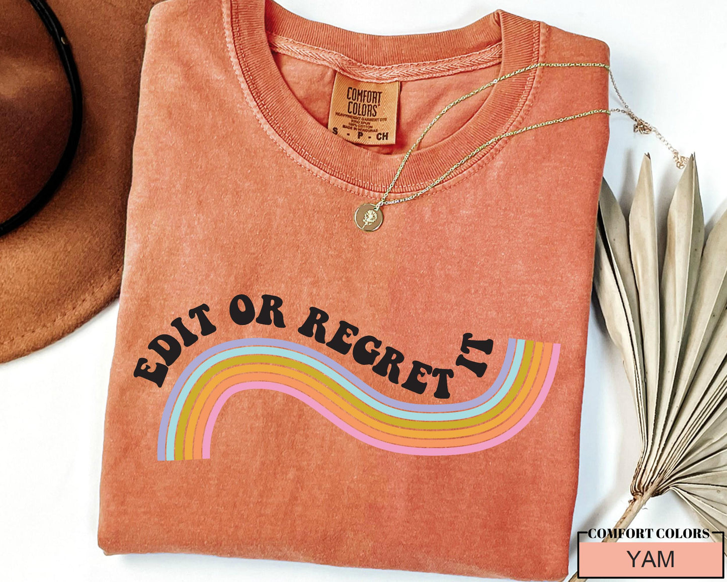 Funny Editor Shirt, Edit Or Regret It, English Teacher Gift