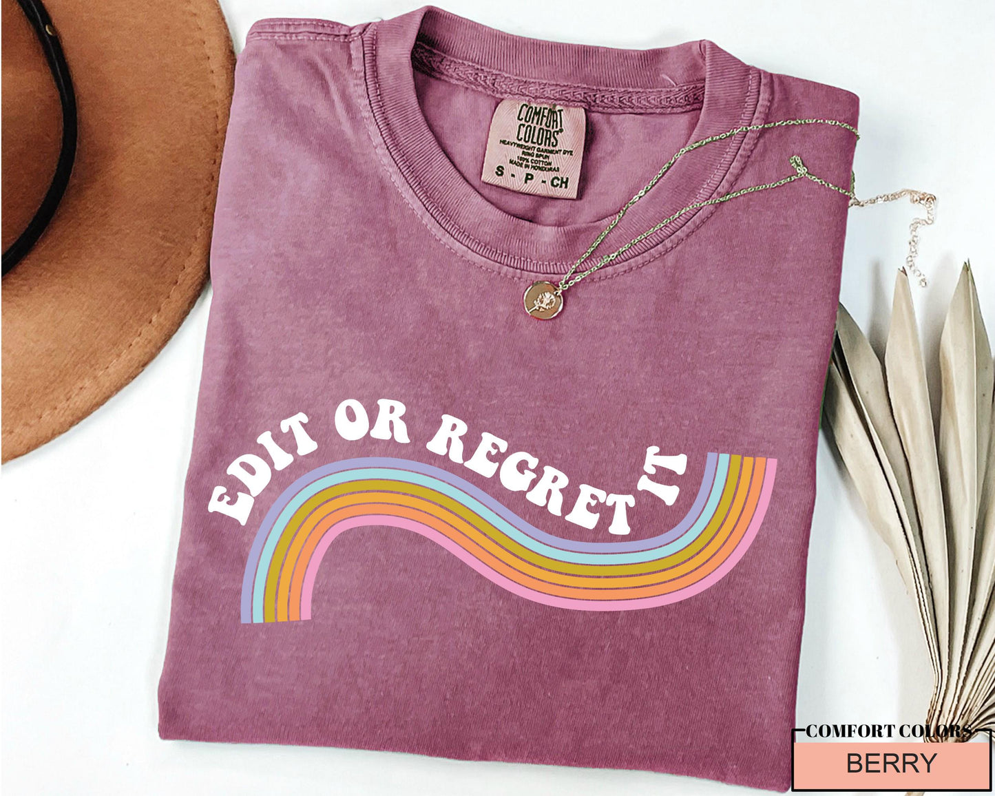 Funny Editor Shirt, Edit Or Regret It, English Teacher Gift