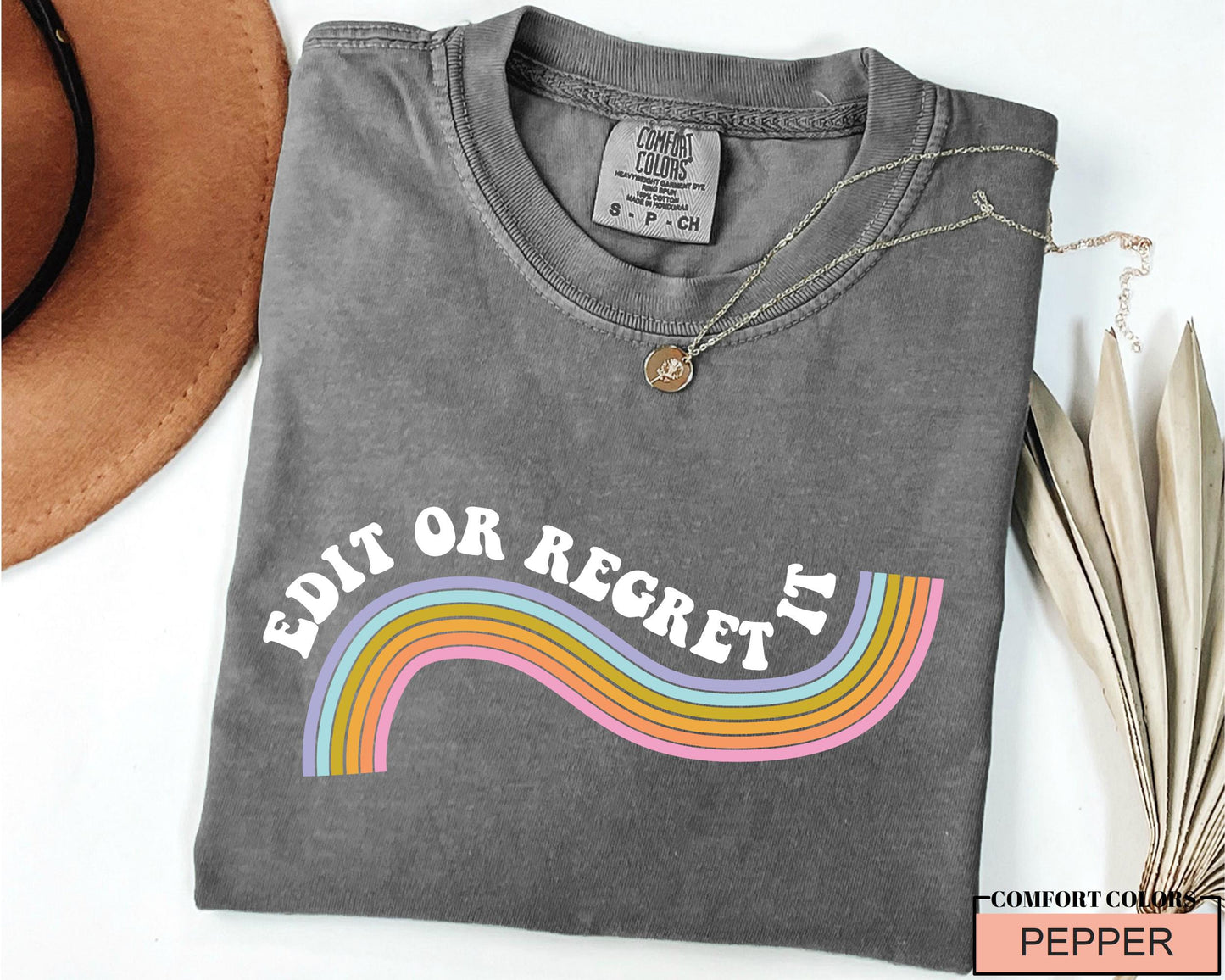 Funny Editor Shirt, Edit Or Regret It, English Teacher Gift