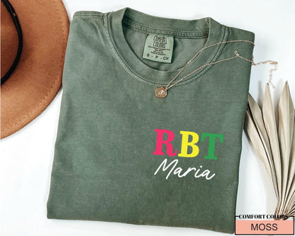 Personalized RBT Shirt: Custom Name Registered Behavior Technician Gift