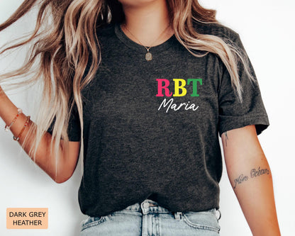 Personalized RBT Shirt: Custom Name Registered Behavior Technician Gift