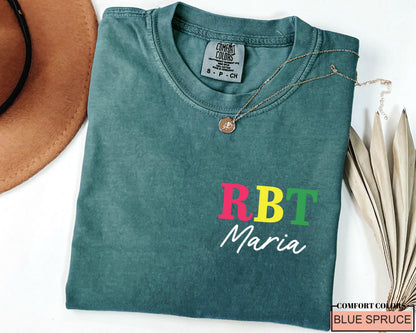 Personalized RBT Shirt: Custom Name Registered Behavior Technician Gift