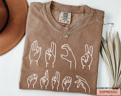 ASL F*ck Trump Shirt: Anti Trump Protest Graphic Tee