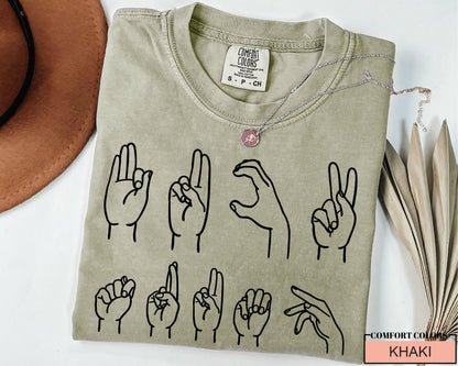 ASL F*ck Trump Shirt: Anti Trump Protest Graphic Tee