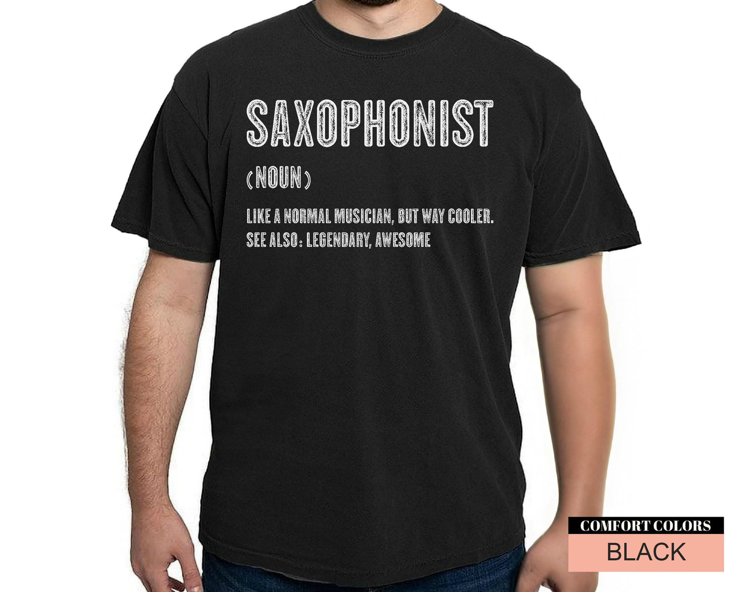 Saxophonist Definition T-Shirt, Musician Gift
